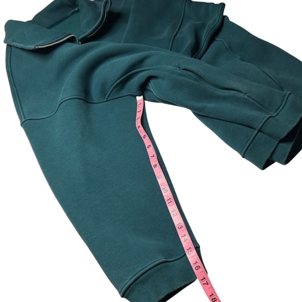 Lululemon Thick Fleece Half Zip Funnel Neck Pullover Teal XL/XXL - Picture 11 of 15